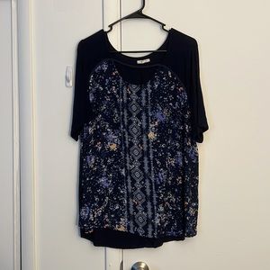 Short Sleeve Floral Shirt